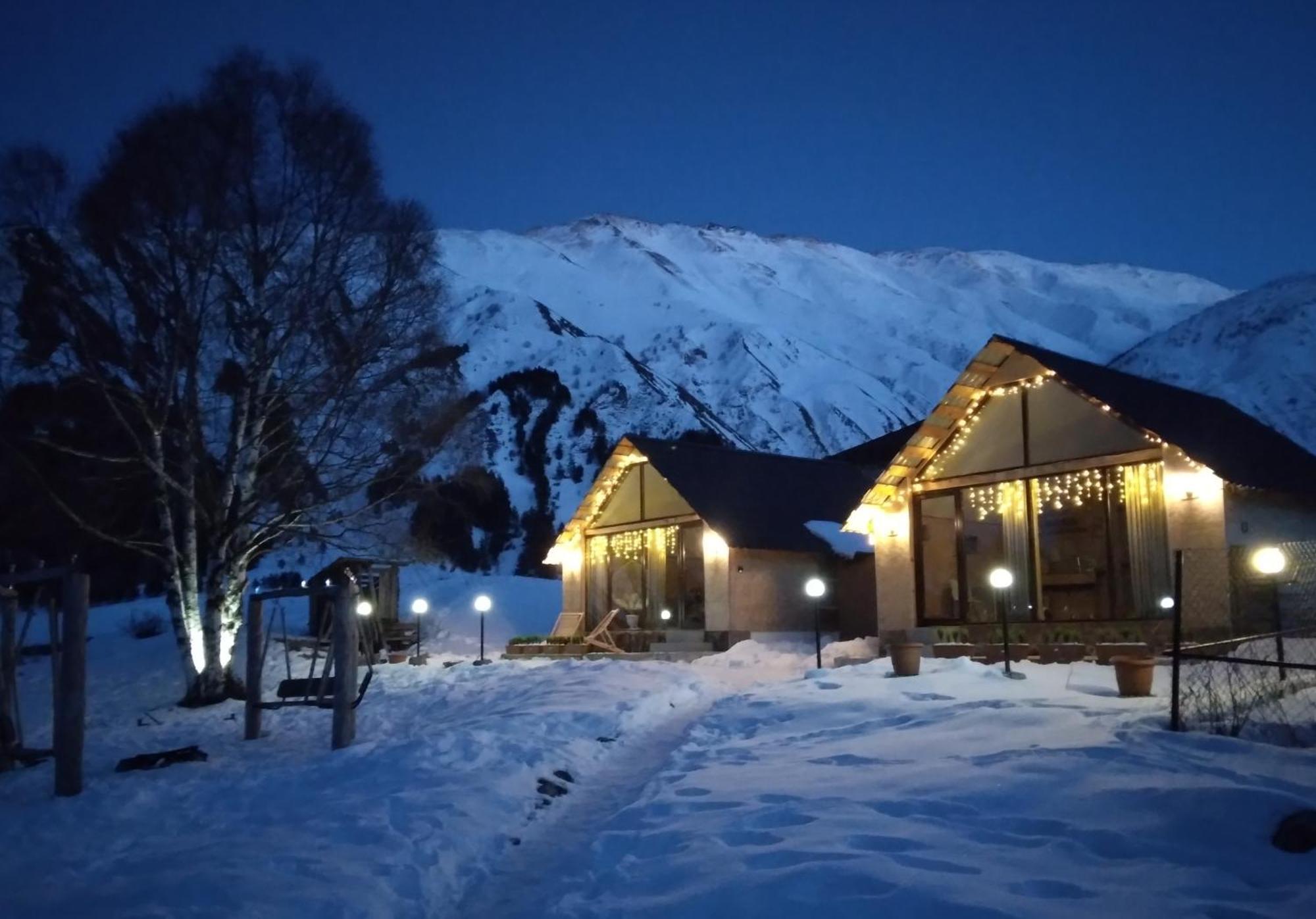 Kazbegi Cottages Qabarjina Exterior foto