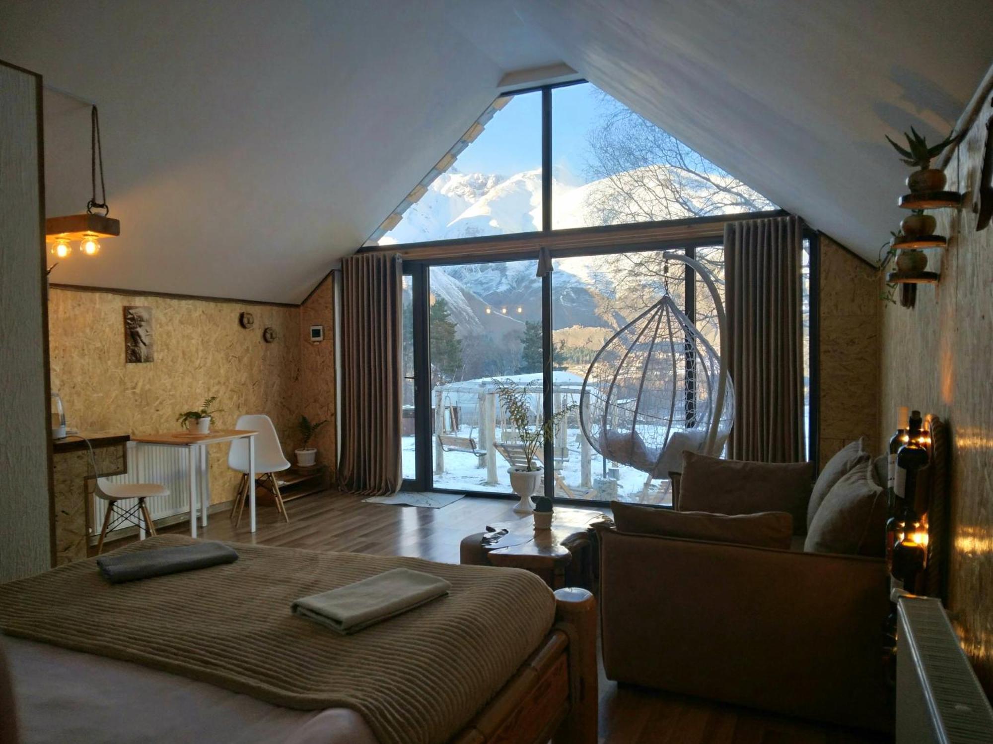 Kazbegi Cottages Qabarjina Exterior foto